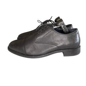 Cole Haan Lenox Hill Cap Ox C11630 Dress Oxfords Men's Size 9W Black